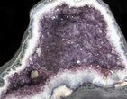 Dark Amethyst Geode From Brazil - lbs #34451-3